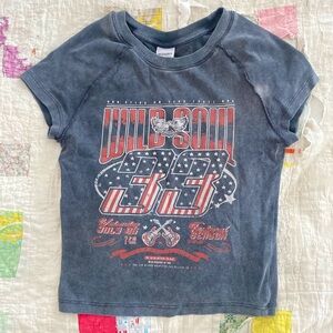 Bershka Wild Soul Baby Tee